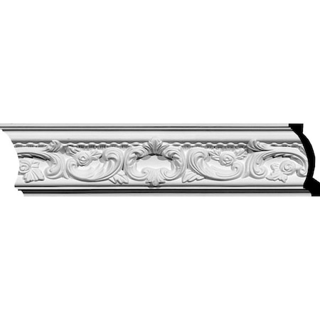 Ekena Millwork 4 1/2"H x 2"P x 5"F x 94 1/2"L Telma Crown Moulding MLD04X02X05TE